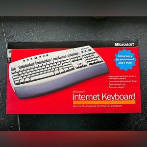 2/$15 - Microsoft - Internet Keyboard 
One-Touch Internet Access, Hot Keys